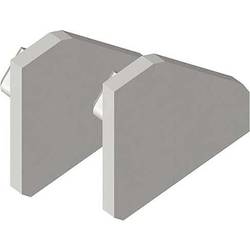 Brumberg 53085260 53085260 Endkappen-Set Kunststoff (B x H) 18 mm x 18 mm Piece 1 St.