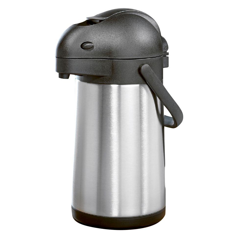 Esmeyer Pump-Isolierkanne ""STREAM"", Inhalt: 1,9 Liter Pumpspender aus doppelwandigem Edelstahl (1.90 l) (305-039)