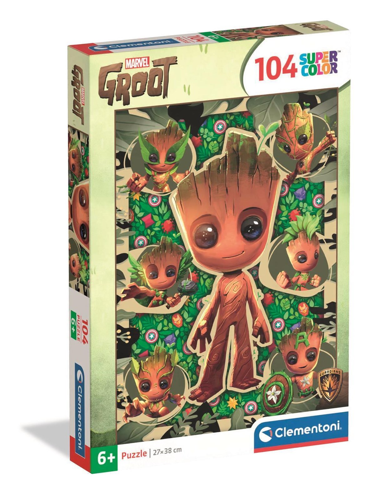 Clementoni Puzzle Marvel I Am Groot 104 pieces 2D Puzzles
