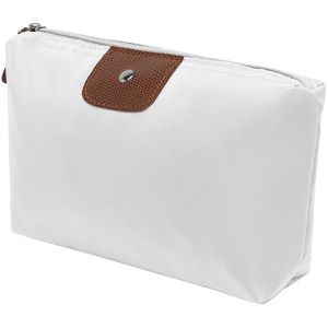 Böttcher-AG Kosmetiktasche Accessory, weiß, aus Polyester, mit Reißverschluss, 17,5 x 11,5 cm