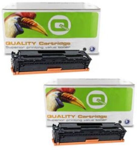 Q-Nomic 410X Pack 2x toner negro XL