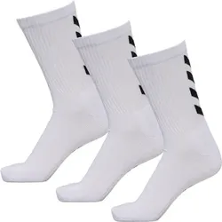 HUMMEL SV Aschau  FUNDAMENTAL 3-PACK SOCK weiß - 41-44