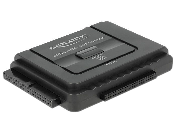 DeLOCK Konverter USB 3.0 zu SATA / IDE 40 Pin / IDE 44 Pin 61486