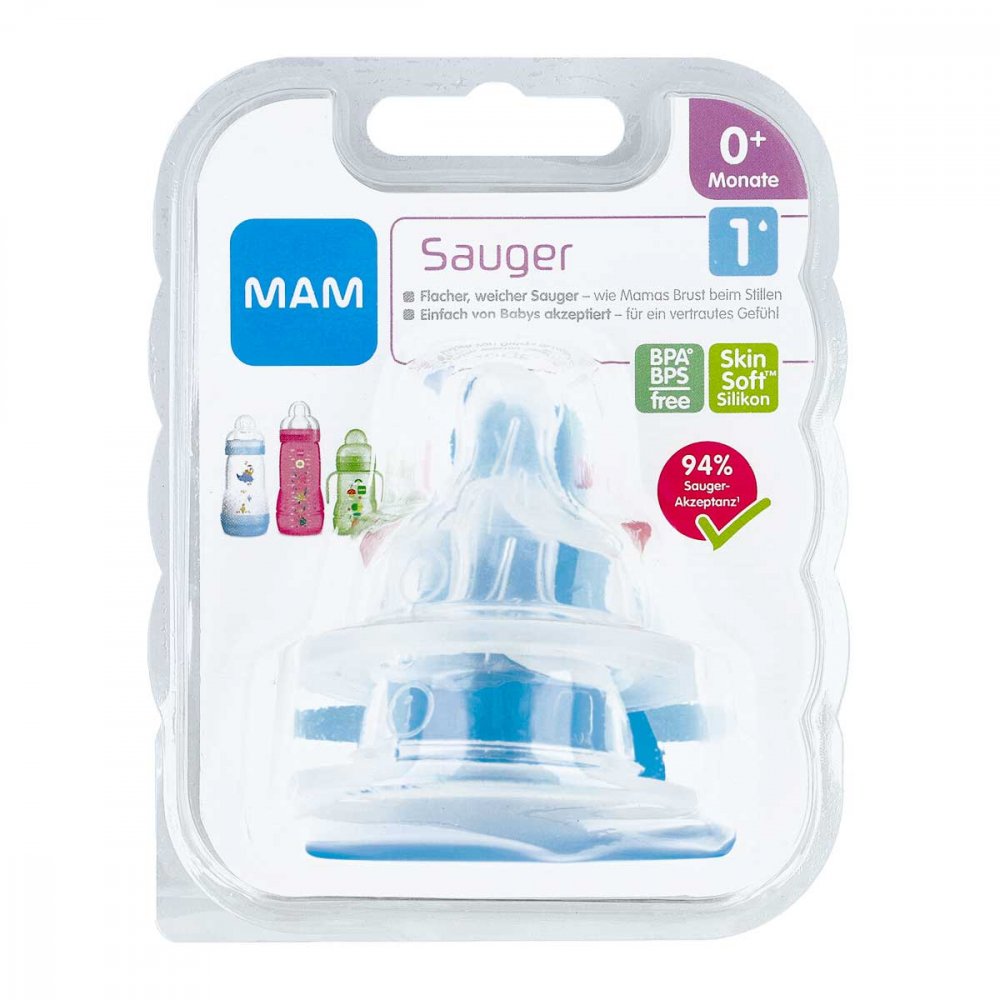 MAM Babyartikel GmbH Mam Sauger Größe 1 0+ Monate Silikon 05463265