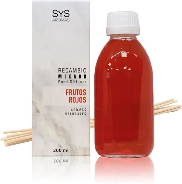 Sys Recarga Mikado Frutos Vermelhos 200 ml