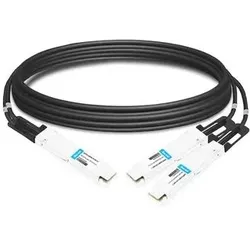 Nvidia passive copper splitter cable IB, Grafikkarte, Schwarz