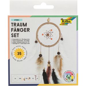 Folia Bastelset 23829 Traumfänger-Set Ethno, 35 Teile