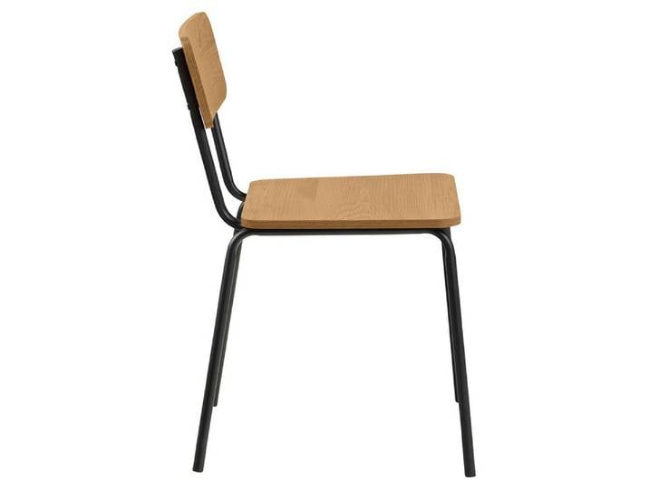 ACTONA GROUP Esszimmerstuhl 4er Set Peru Esszimmerstuhl Holz Natur.