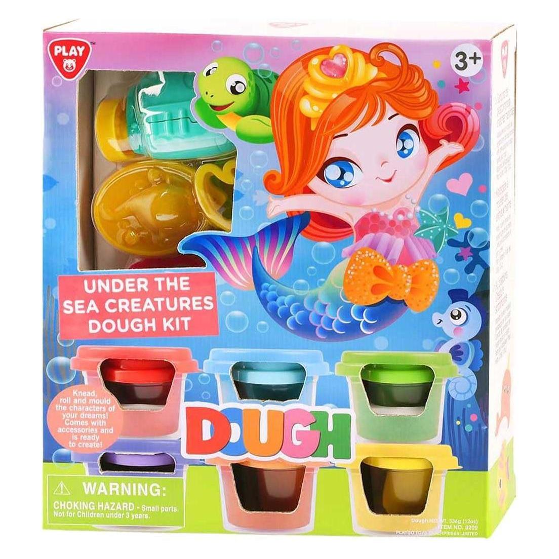 PlayGo Tiefsee-Ton-Set - 6 Tontöpfe (65836834)