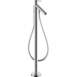 Hansgrohe AXOR Starck Einhebel-Wannenmischer bodenstehend, Chrom, Ausladung 156 mm