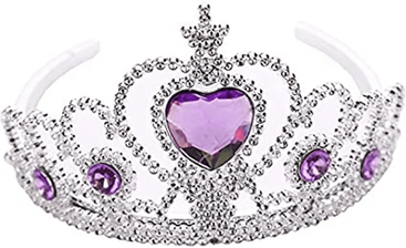 Inspire Essentials Elsa Princess Dress Up Crown Set For Girls purple