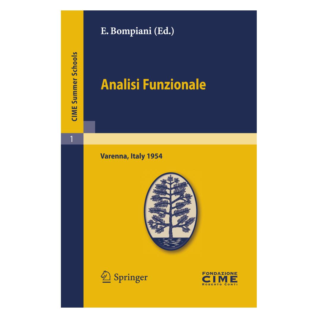 Springer Analisi Funzionale (Italienisch, Softcover, E. Bompiani) (55399986)
