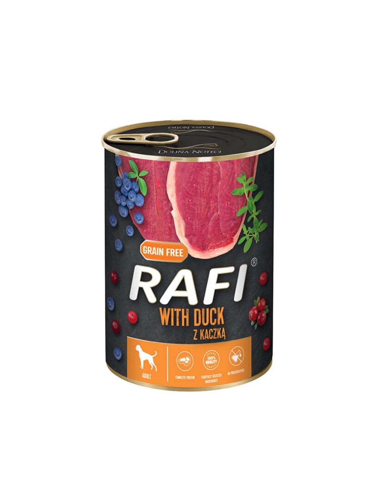 RAFI Ente, Blaubeere & Cranberry 400g. Adult (EU)