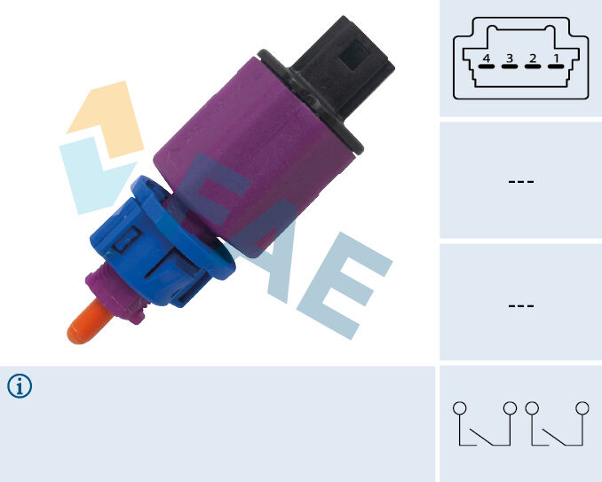 Fae Bremslichtschalter 24909 Für Renault