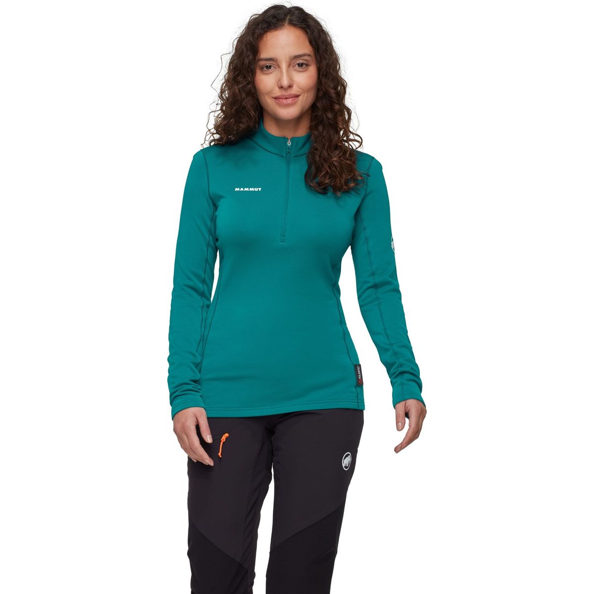 Mammut Aenergy ML Half Zip Pull Women deep teal (40320) XS 1016-01110-40320-112