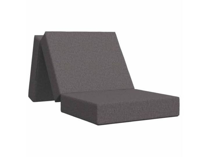 Klappbares Schlafsofa, 90 x 67 x 45 cm, Hellgrau Weiches Polyestergewebe, leichte Schaumstoffpolsterung, waschbarer Bezug mit Reißverschluss, verstellbarer Mechanismus
