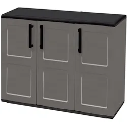 ArtPlast - Mittelhoher Schrank 100x37x84 cm in Farbe Grau - FREE-Kollektion