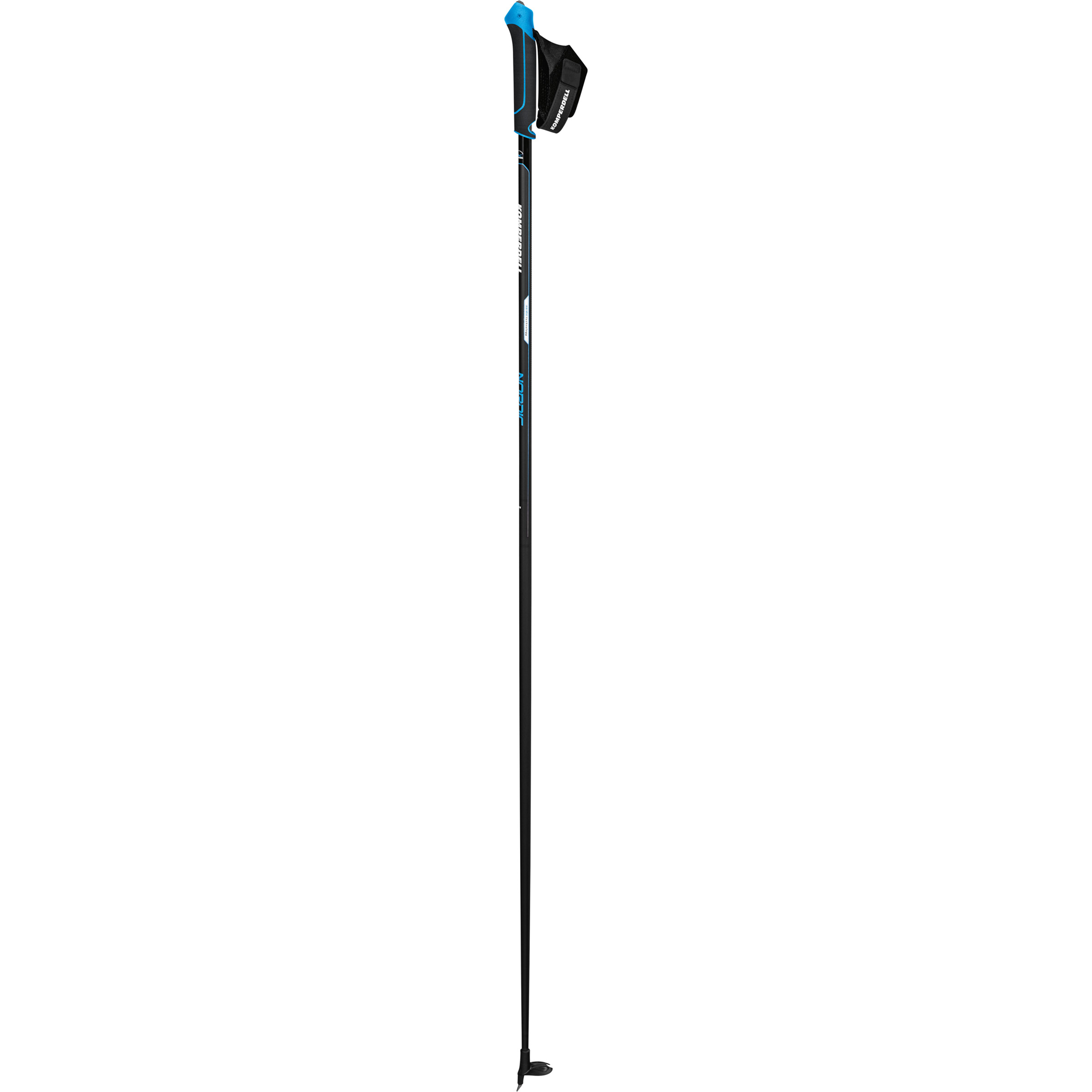 Komperdell Nordic CX-100 Sport Langlaufstöcke Stock blau Größe 125CM Langlauf Skating | Langlauf Klassik