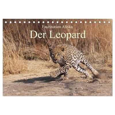 Faszination Afrika: Der Leopard (Tischkalender 2026 DIN A5 quer), CALVENDO Monatskalender