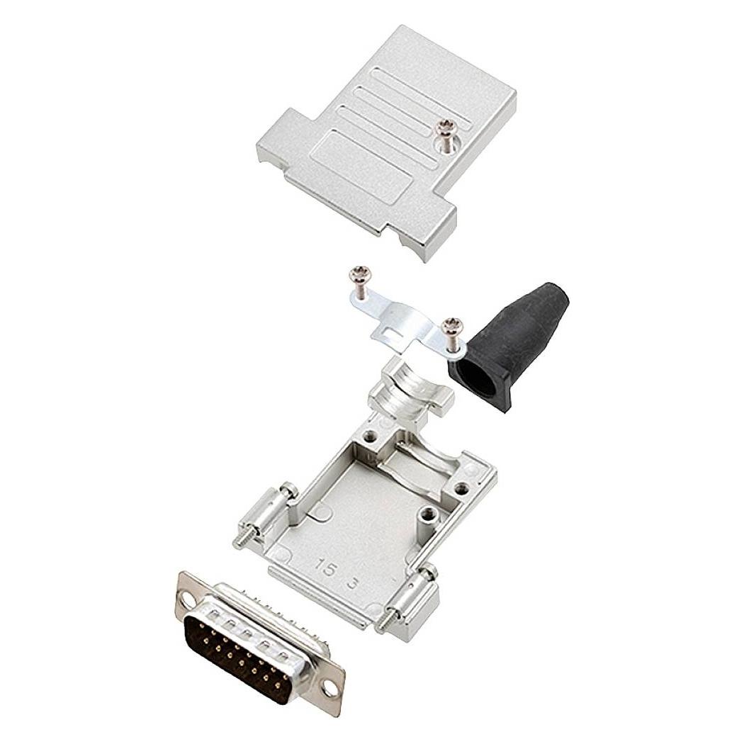 Encitech DTSL15-SJSRG-T-DBP-K 6355-0086-02 D-SUB Stiftleisten-Set 180 ° Polzahl (6355-0086-02)