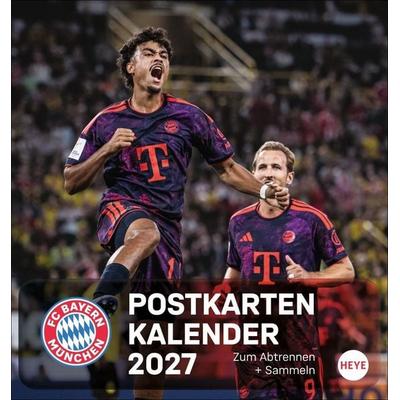 FC Bayern München Postkartenkalender 2027