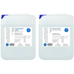 5000 ml Glycerin 99,5% + 5000 ml Propylenglykol 99,5% I HERRLAN-Qualität I Made in Germany