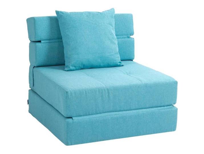 Fauteuil chauffeuse inclinable ELOISE bleu turquoise