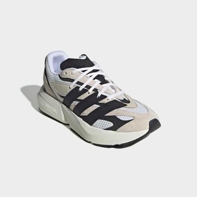 Sneaker ADIDAS SPORTSWEAR "LIGHTBLAZE", Herren, Gr. 44, weiß (alumina, core schwarz, ftwr weiß), Synthetik, Textil, Schuhe Sneaker