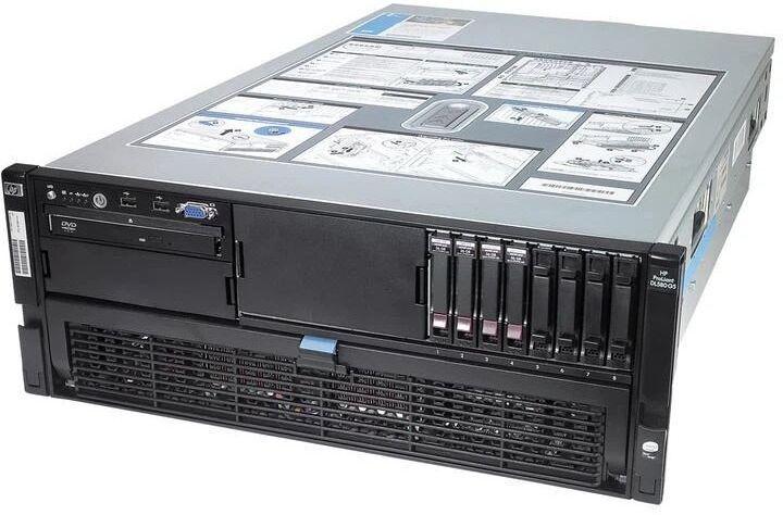 Server HP ProLiant DL580 G5, Dual Xeon E7320, RAM 12GB, A+