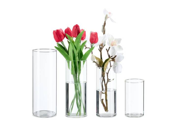 Relaxdays Vase décoratif en set de 4