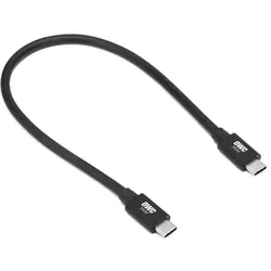 OWC Thunderbolt 5 auf USB-C Kabel 240W 0,3m Schwarz