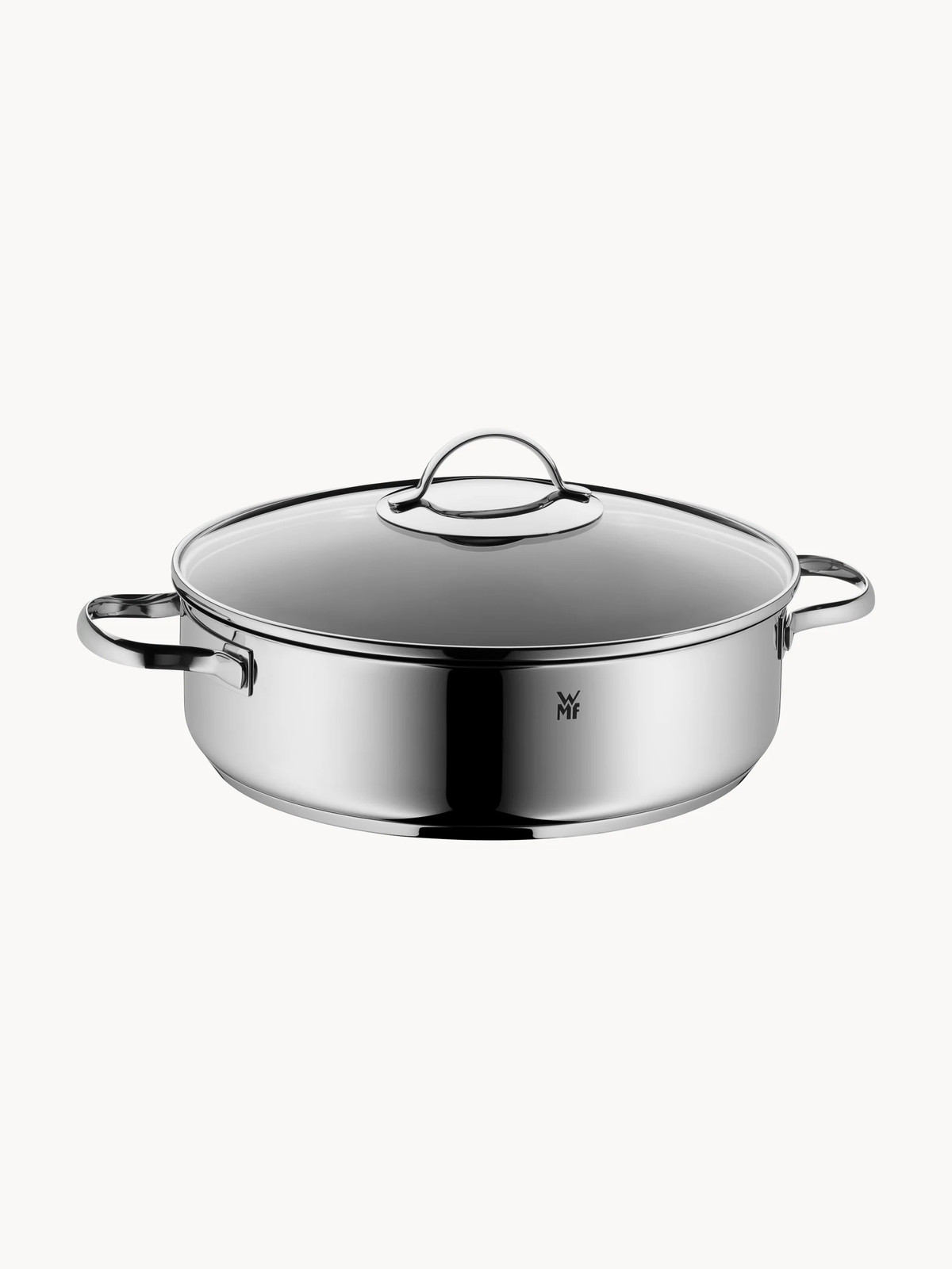 WMF Devil antiaanbak braadpan met glazen deksel