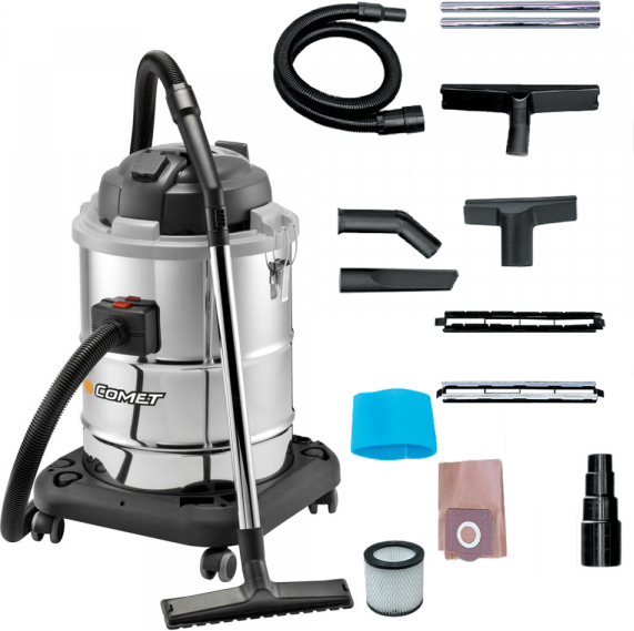 Comet CV 50 XE - Staub- und Flüssigkeitssauger - 50 lt - Premium-Serie