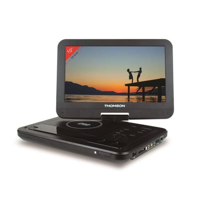 Thomson THP360 Draagbare DVD-speler met 10-inch draaibaar scherm en USB/SD-aansluiting