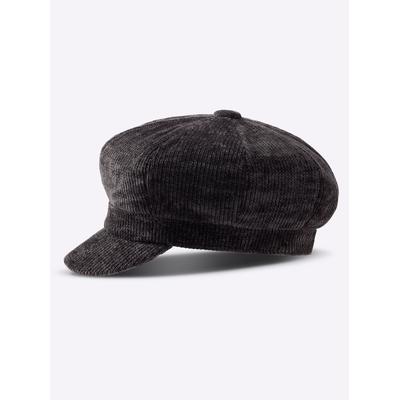 Schirmmütze CASUAL LOOKS, Damen, schwarz, Kunstfaser, Mützen