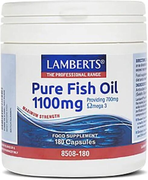 Lamberts ÓLEO DE PEIXE PURO 1100mg 120 Cáps