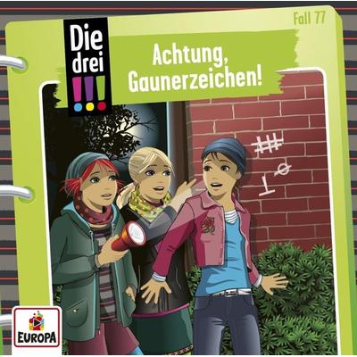 Die drei !!! 77: Achtung, Gaunerzeichen! - Maja von Vogel, CD, 9783803261793