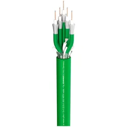 Videokabel SC-Vector Plus 5; 1 x 1,20; PVC selbstverlöschend Ø 22,10 mm; 75 O; grün
