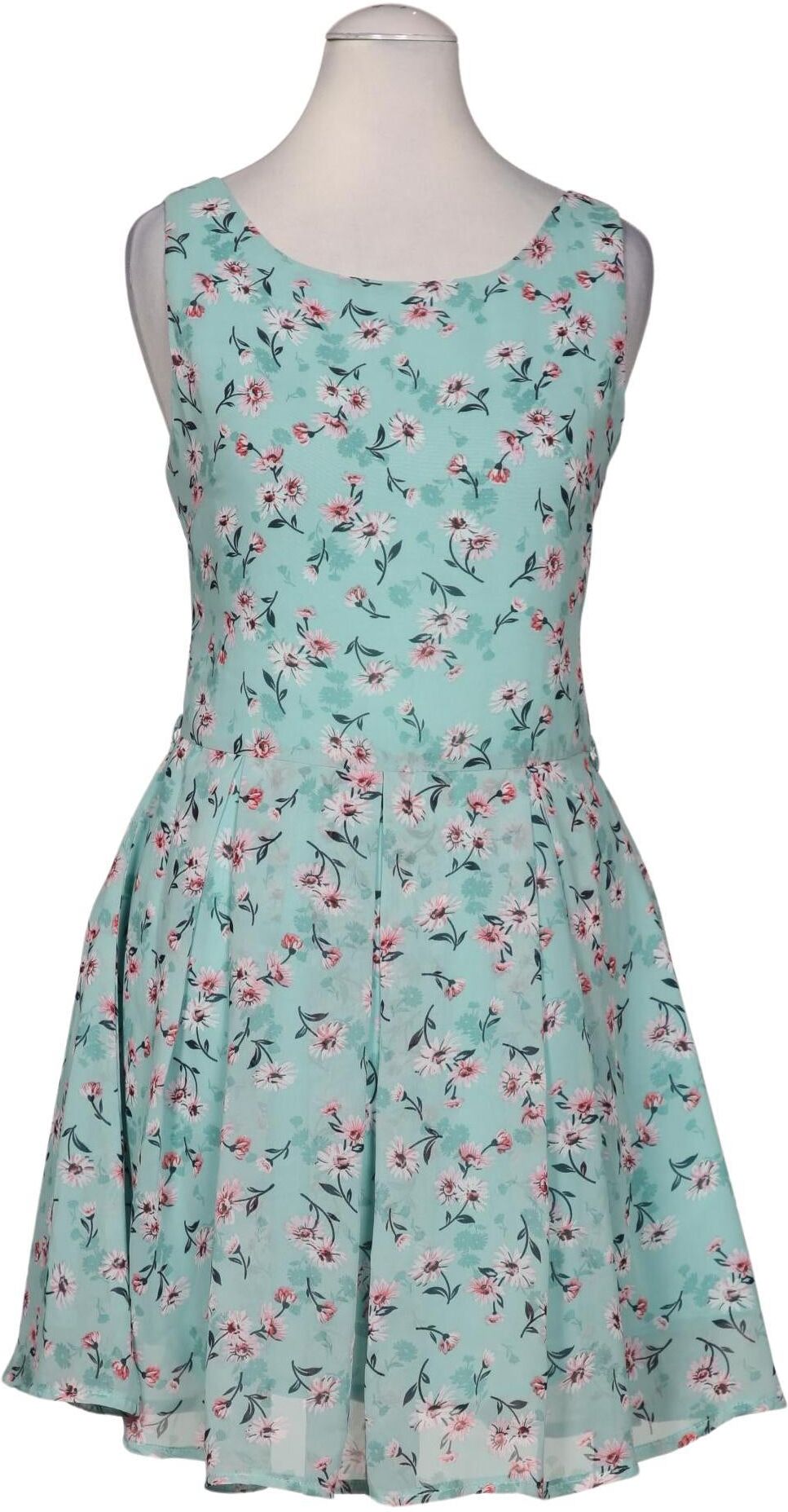 Glamorous Damen Kleid, Hellgrün, Gr. S, Synthetik - Second Hand