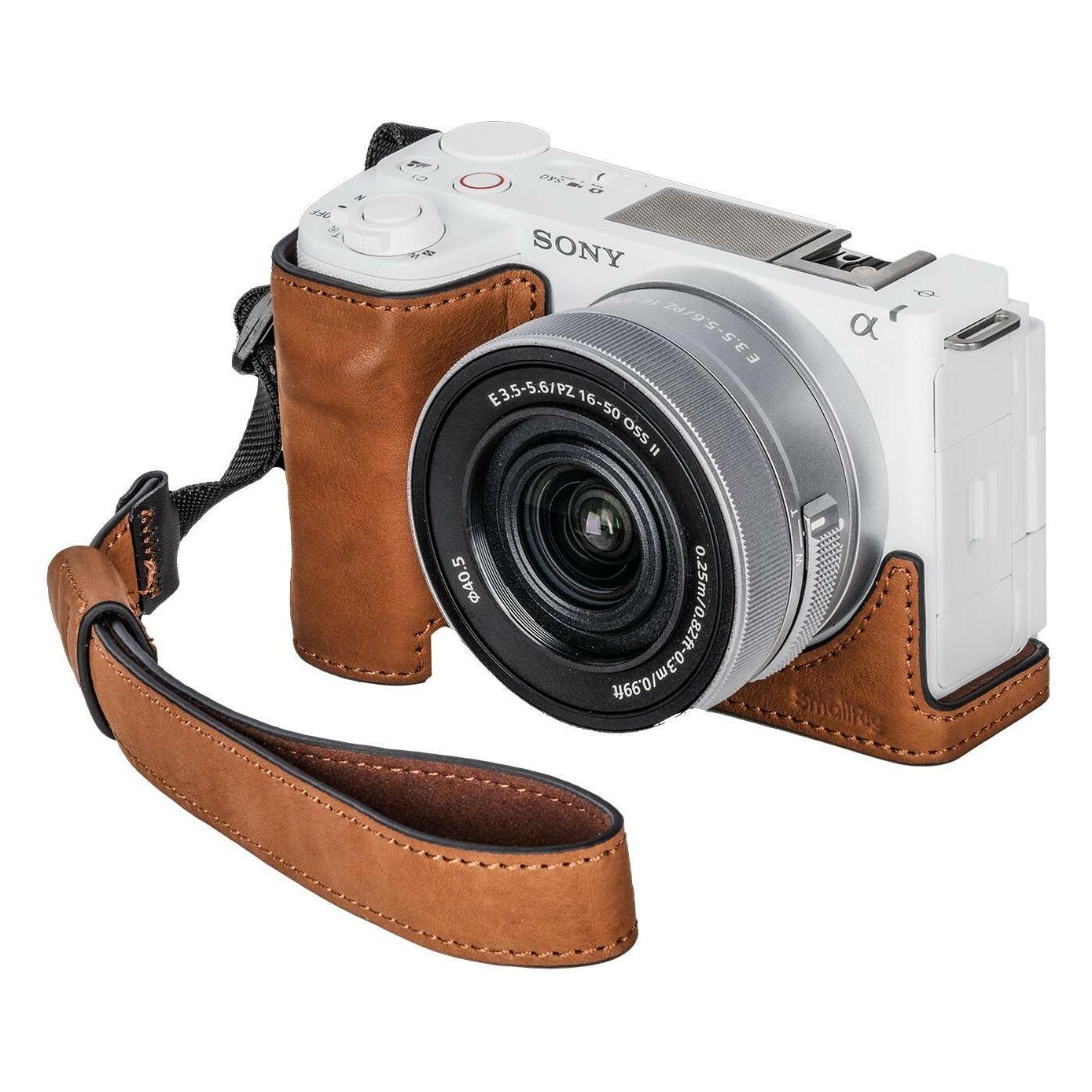 SmallRig 4889 Leather Case Kit for Sony ZV E10 II (Brown) (4889)