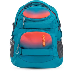 Wave Wave Infinity Schulrucksack - Ombre Neon Orange and Bluebird Koffer24