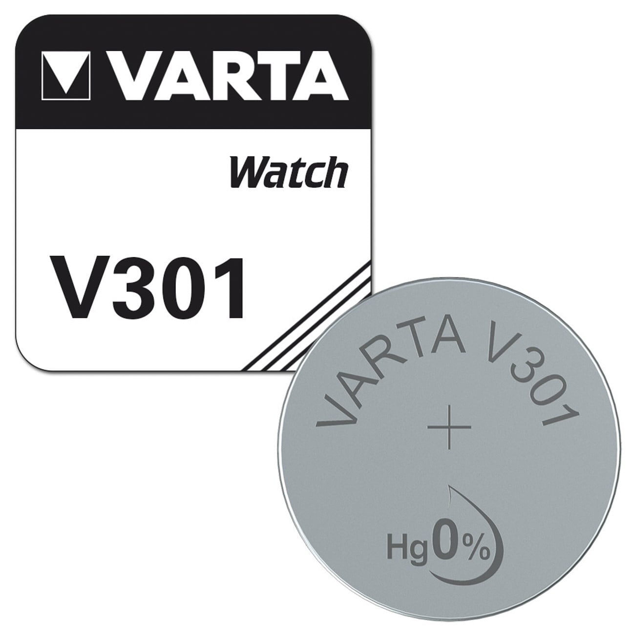 Varta Uhrenbatterij V301 AgO 1,55V - SR43SW