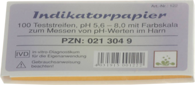 BDS GmbH INDIKATORPAPIER Teststreifen 100 St 00213049