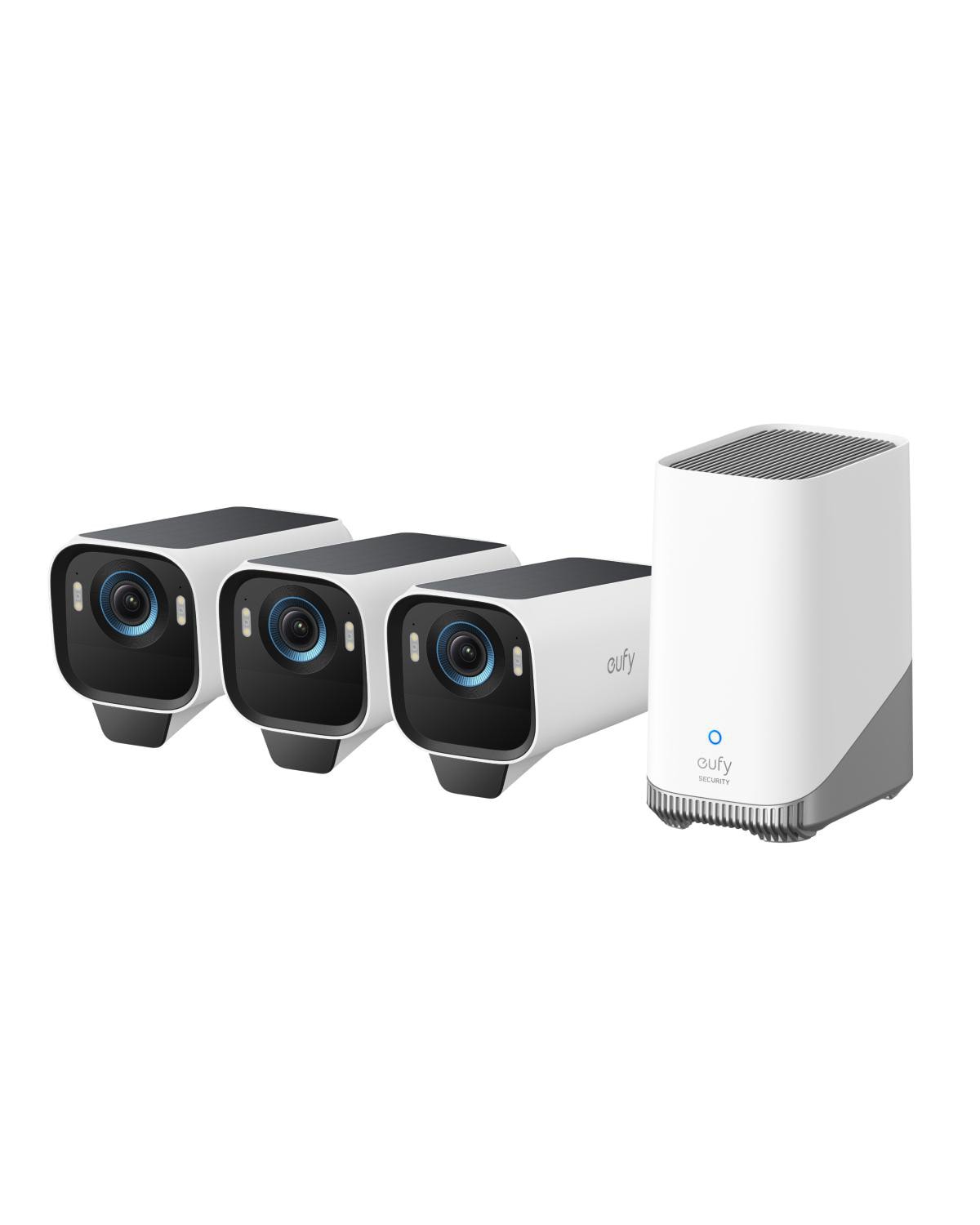eufyCam S3 Pro 3-Kameras + HomeBase 3 Set