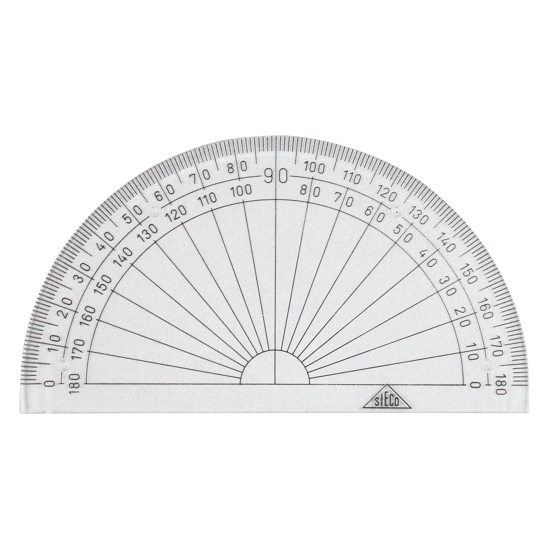 Sieco Winkelmesser (10 cm, Kunststoff) (444010)
