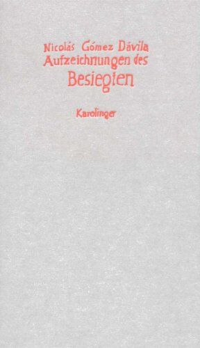 Martin Mosebach - Aufzeichnungen des_Besiegten - Preis vom 30.09.2026 09:01:18 h