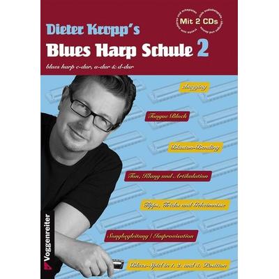 Dieter Kropp's Blues Harp Schule Bd. 2, Set von Dieter Kropp, Voggenreiter, 978-3-8024-1029-1