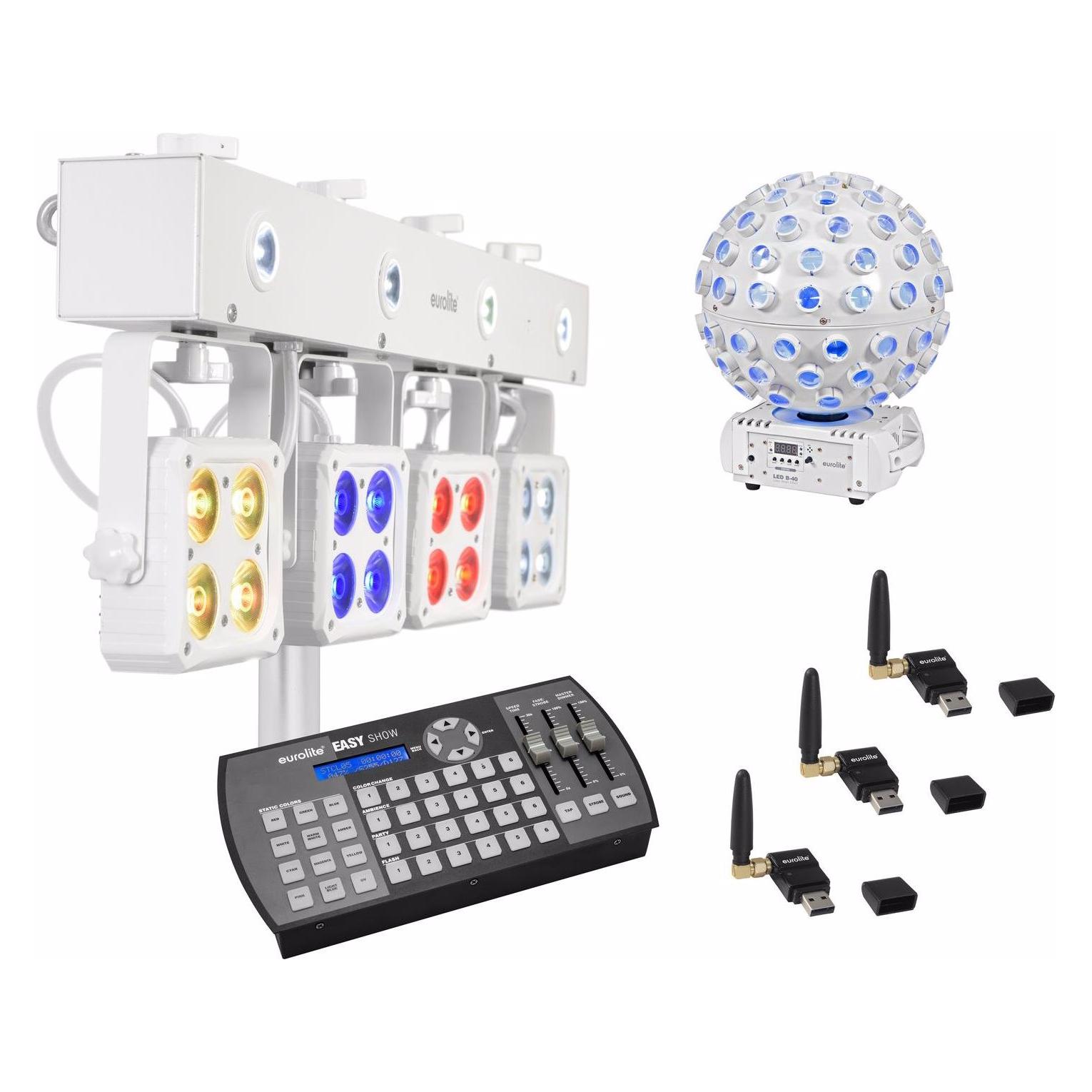 Eurolite Set LED KLS-180 ws + LED B-40 ws + USB QuickDMX + Easy Show (8 W, LED) (20000866)