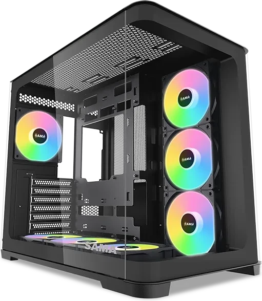Sama V60 ATX Mid-Tower ATX PC Case Black retail