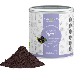 Acai 100% Bio Pulver ohne Trägerstoffe 80 G